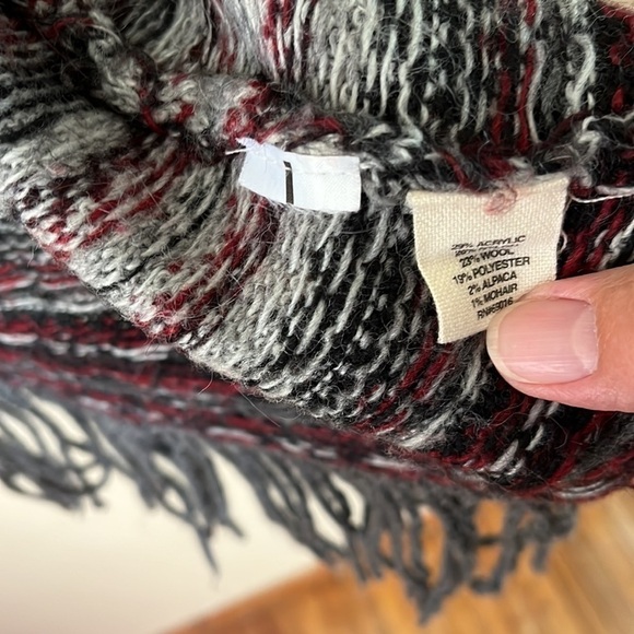 Ruff Hewn Open Cardigan Wool Alpaca Mohair Blend size Petite Large - Picture 6 of 10